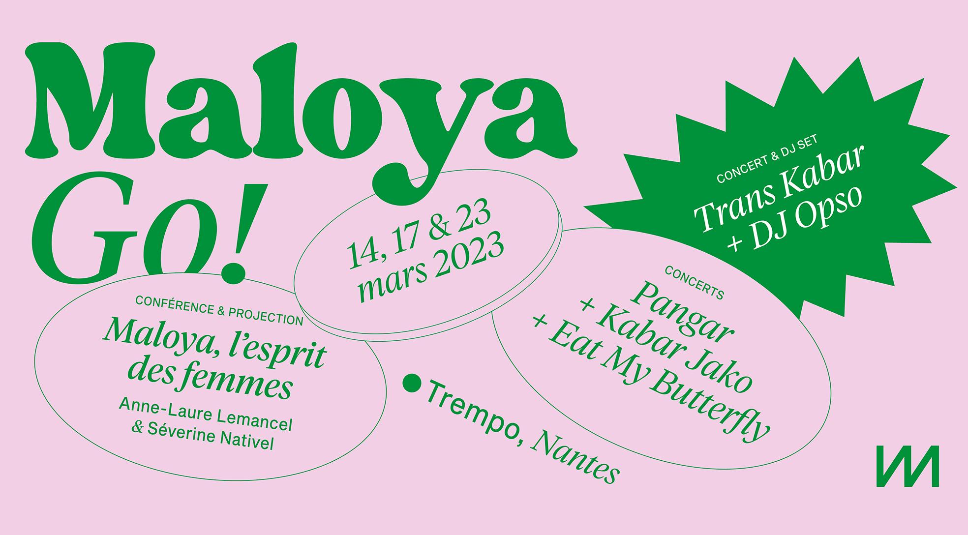 Maloya, Go ! Conférence : Maloya, nouvelle génération  & projection : Maloya, l’esprit des femmes
