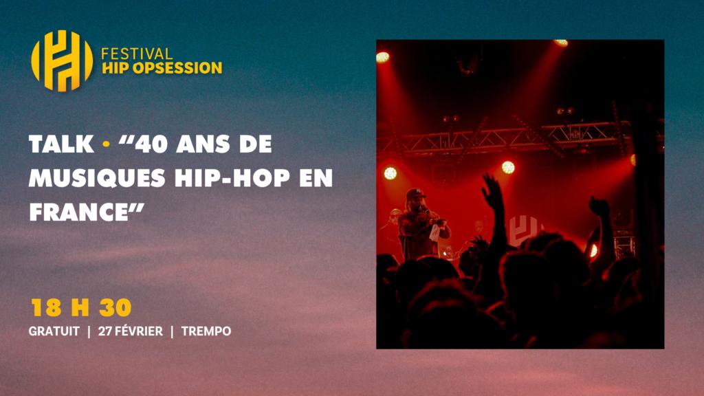 40 ans de musique hip hop en France avec Marie Sonnette et Karim Hammou