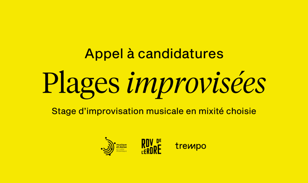 Appel à candidatures : Plages improvisées · stage d’improvisation musicale en mixité choisie (clos)