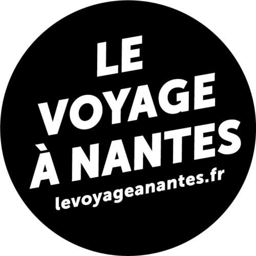 Logo noir et blanc du Voyage à nantes