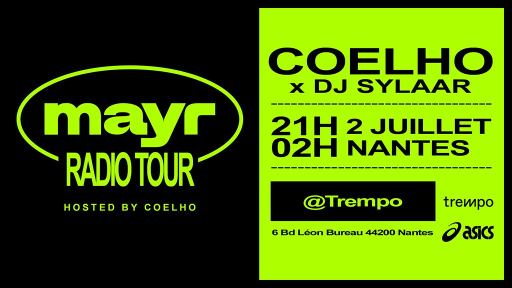 Coelho Présente Le Mayr Radio Tour – Nantes